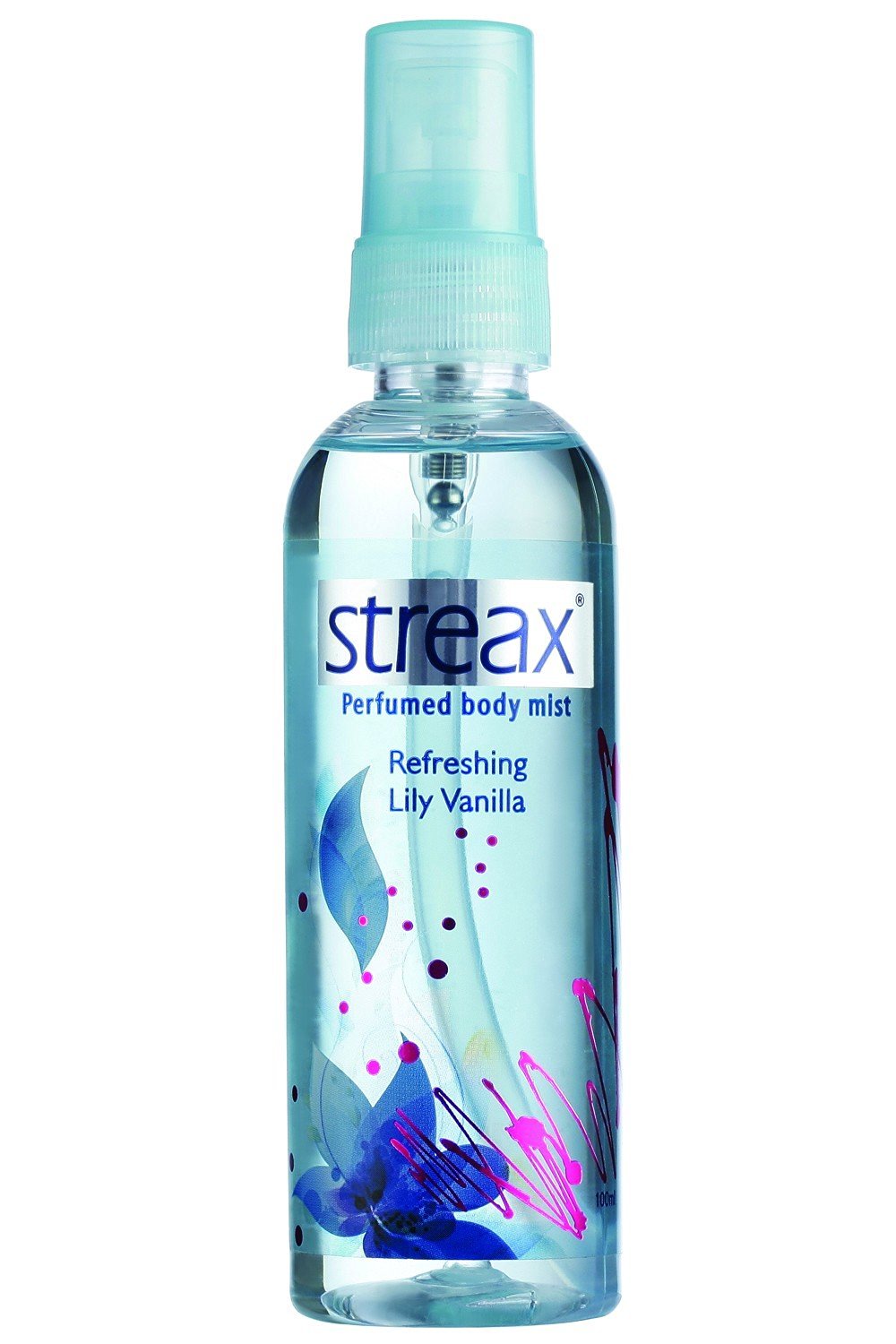 streax perfumed body mist in refreshing oriental blossom